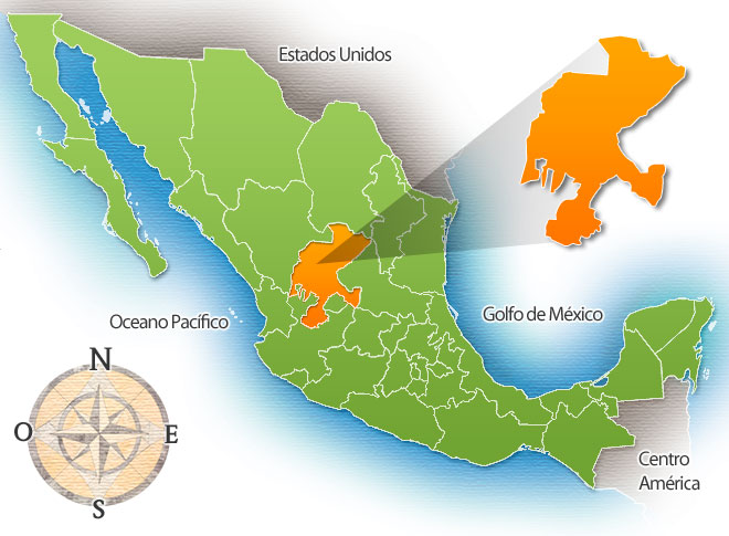 Estado de Zacatecas de la República Mexicana