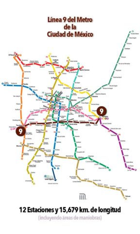 Línea Nueve del Metro de la CDMX: breve historia