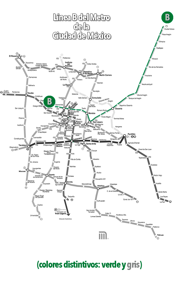 Línea B del Metro de la Ciudad de México - Mexico Real