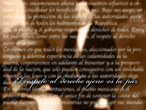 Manifiesto expedido por Benito Juárez