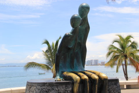 Esculturas del Malecón de Puerto Vallarta.