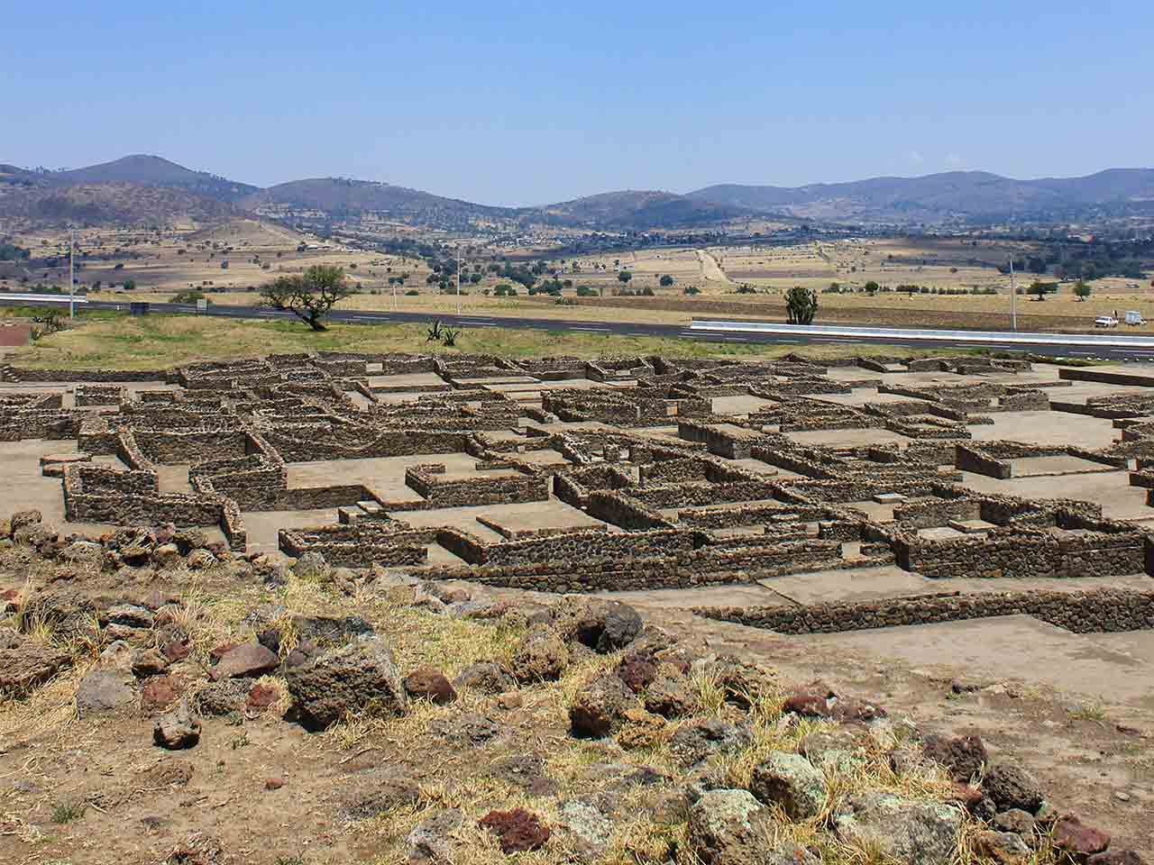 Zonas arqueológicas de Tecoaque y Tizatlán en Tlaxcala