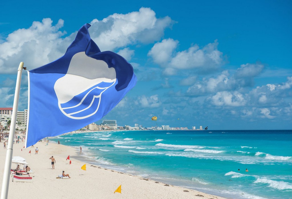 México cuenta con 53 playas y dos marinas con el distintivo Blue Flag.