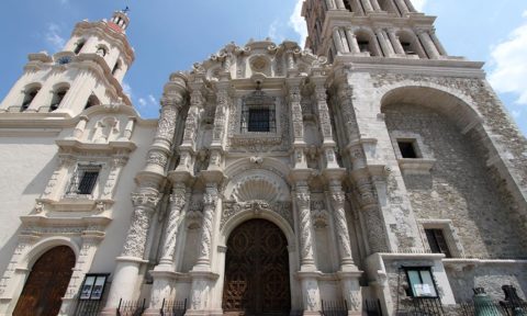 Catedral de la ciudad de Saltillo. Fray Gregorio