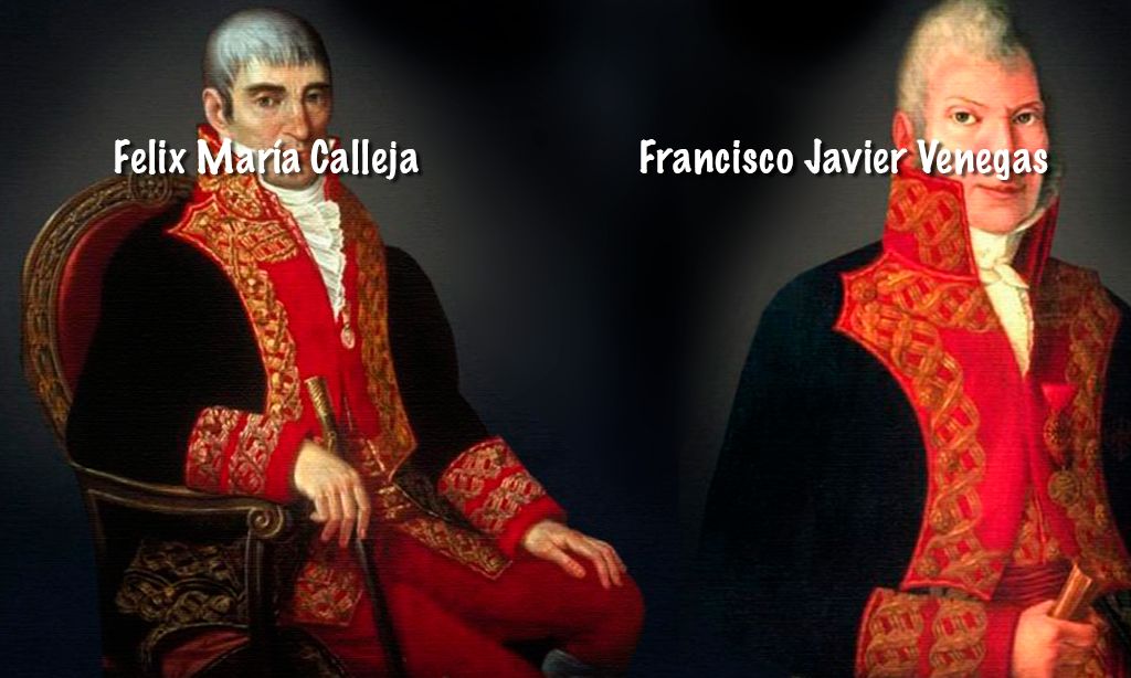Felix María Calleja del Rey y Francisco Javier Venegas