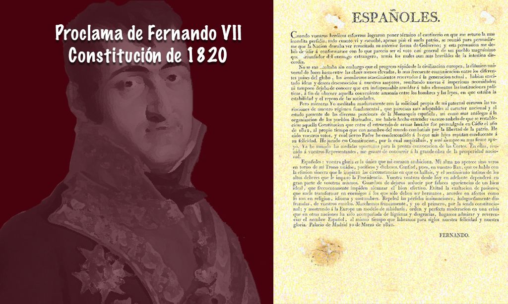 Una nueva constitución es proclamada en España