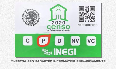 Censo Poblacional y Vivienda 2020, Calcomanía.