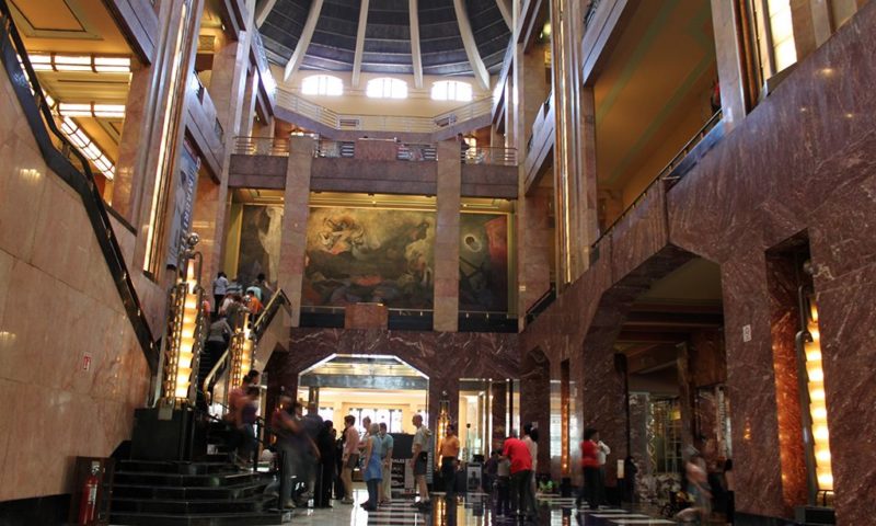 Interior del Palacio de Bellas Artes