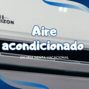 Aire acondicionado en una renta vacacional